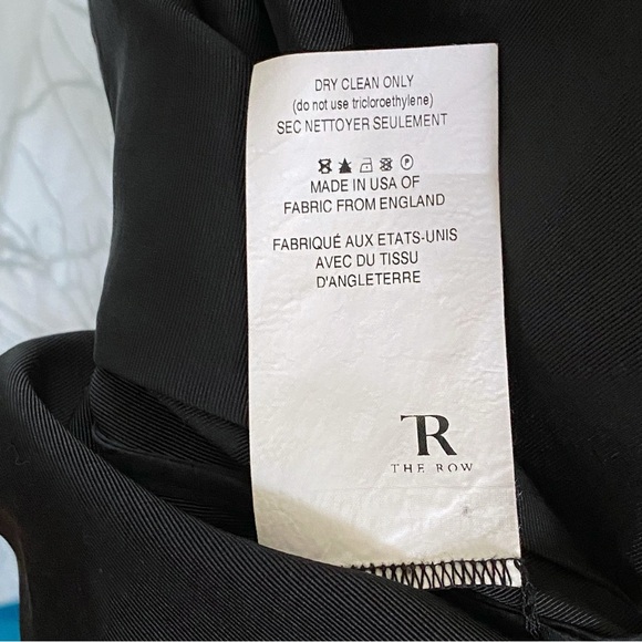 THE ROW BLACK SLEEVELESS CREWNECK LOOSE RELAXED FIT MIDI DRESS - Picture 15 of 15